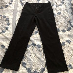 Men's Black 30 x 30 Twill Trousers